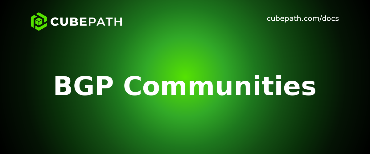 BGP Communities