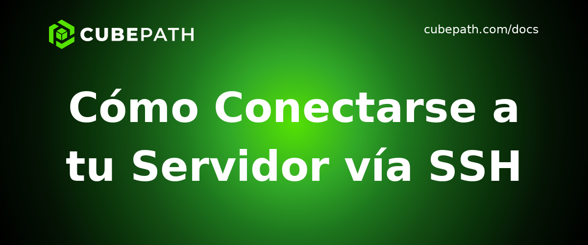 Cómo Conectarse a tu Servidor vía SSH