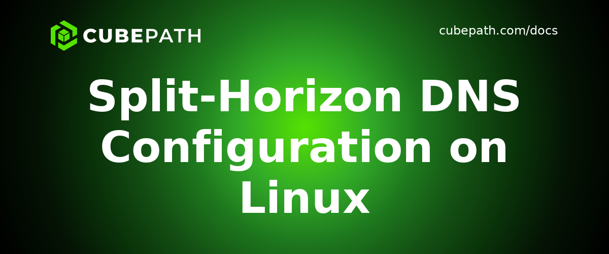 Split-Horizon DNS Configuration on Linux