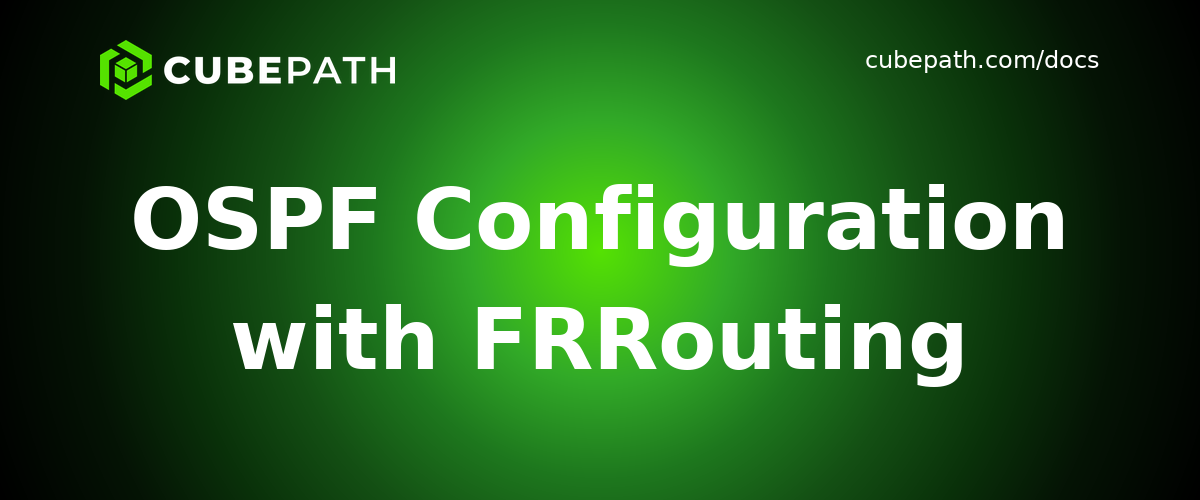 OSPF Configuration with FRRouting