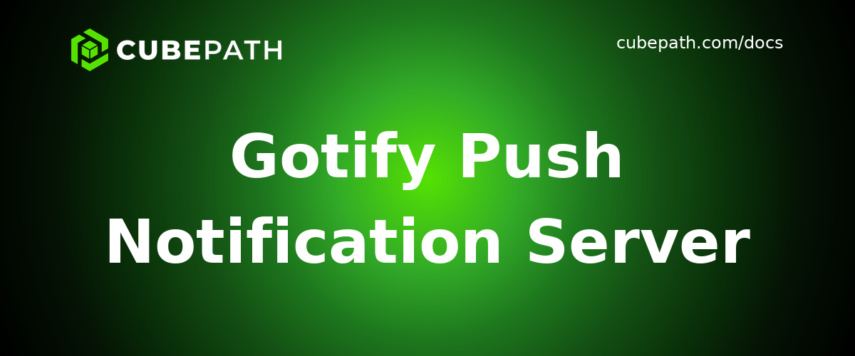 Gotify Push Notification Server