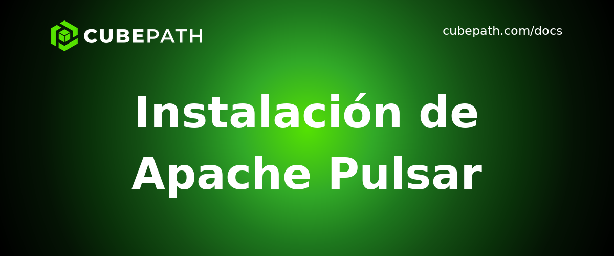 Instalación de Apache Pulsar