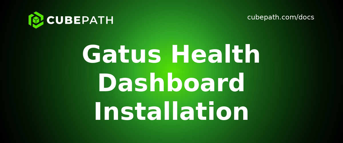 Gatus Health Dashboard Installation