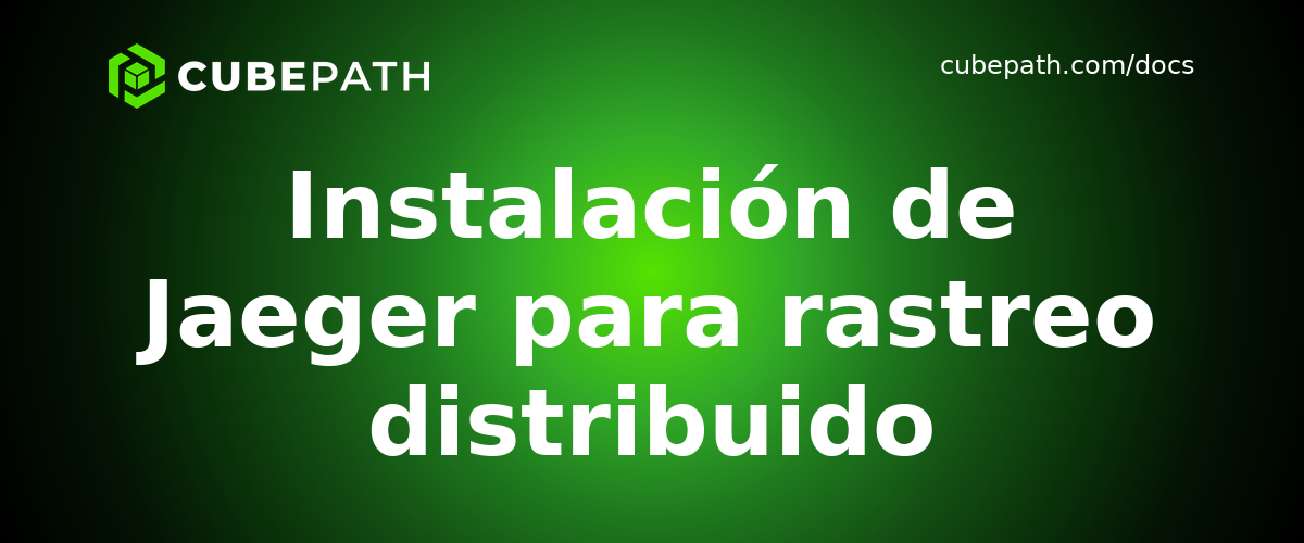 Instalación de Jaeger para rastreo distribuido