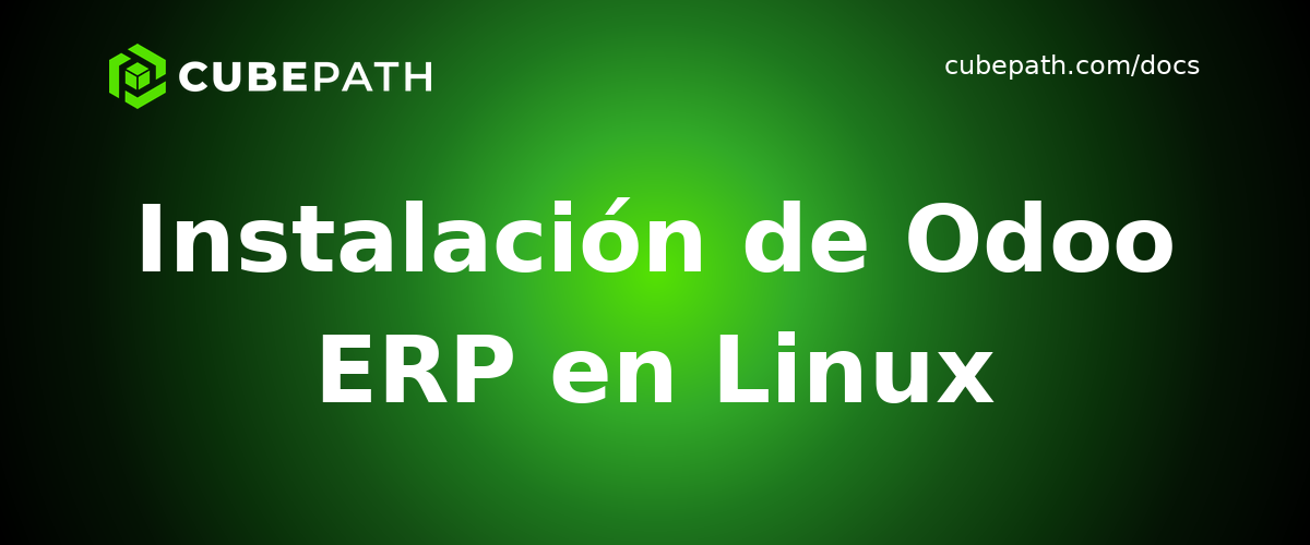 Instalación de Odoo ERP en Linux