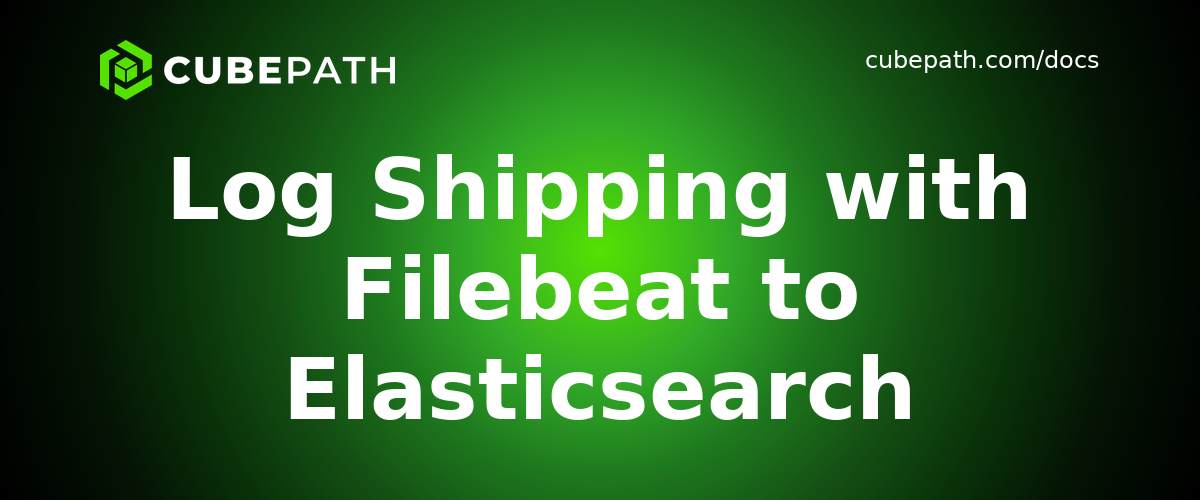 Log Shipping with Filebeat to Elasticsearch