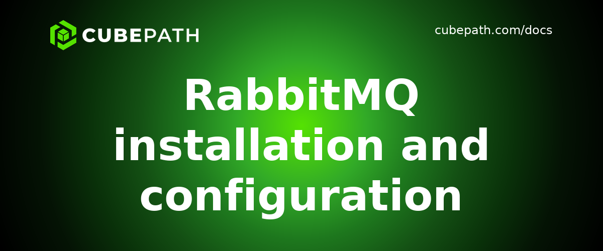 RabbitMQ installation and configuration