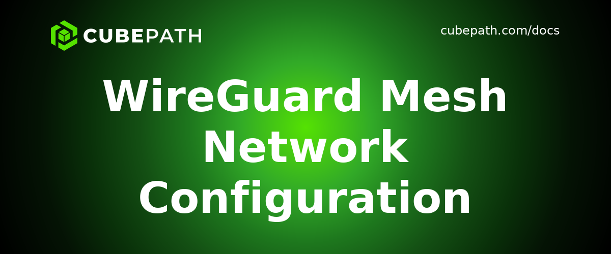 WireGuard Mesh Network Configuration