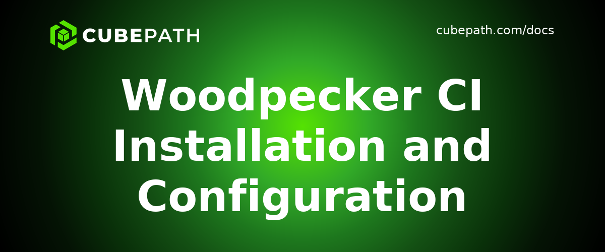 Woodpecker CI Installation and Configuration